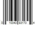 Barcode Image for UPC code 010343831704