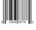 Barcode Image for UPC code 010343837782