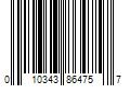 Barcode Image for UPC code 010343864757