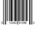 Barcode Image for UPC code 010343910560