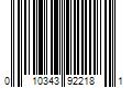 Barcode Image for UPC code 010343922181