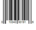 Barcode Image for UPC code 010343931916