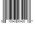 Barcode Image for UPC code 010343934207