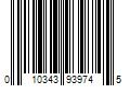 Barcode Image for UPC code 010343939745