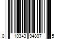 Barcode Image for UPC code 010343948075