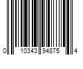 Barcode Image for UPC code 010343948754