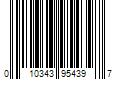 Barcode Image for UPC code 010343954397