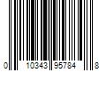 Barcode Image for UPC code 010343957848