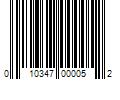 Barcode Image for UPC code 010347000052