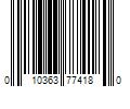 Barcode Image for UPC code 010363774180