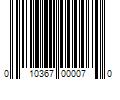 Barcode Image for UPC code 010367000070