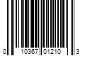 Barcode Image for UPC code 010367012103