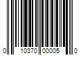 Barcode Image for UPC code 010370000050