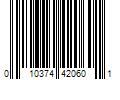 Barcode Image for UPC code 010374420601