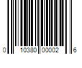 Barcode Image for UPC code 010380000026