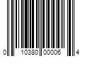 Barcode Image for UPC code 010380000064