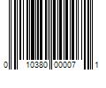 Barcode Image for UPC code 010380000071