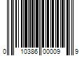 Barcode Image for UPC code 010386000099