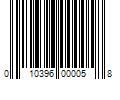 Barcode Image for UPC code 010396000058