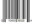 Barcode Image for UPC code 010400063284