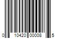 Barcode Image for UPC code 010420000085