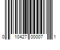 Barcode Image for UPC code 010427000071