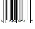 Barcode Image for UPC code 010434160317