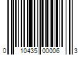 Barcode Image for UPC code 010435000063