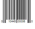 Barcode Image for UPC code 010445000060