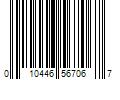 Barcode Image for UPC code 010446567067