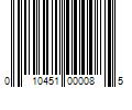 Barcode Image for UPC code 010451000085