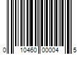 Barcode Image for UPC code 010460000045