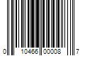 Barcode Image for UPC code 010466000087