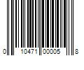 Barcode Image for UPC code 010471000058. Product Name: Strickland & Co Glovers Conditioning Shampoo 8 oz