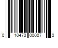 Barcode Image for UPC code 010473000070