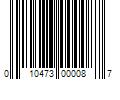 Barcode Image for UPC code 010473000087