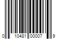 Barcode Image for UPC code 010481000079