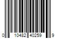 Barcode Image for UPC code 010482402599