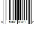 Barcode Image for UPC code 010486008612