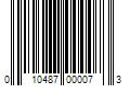 Barcode Image for UPC code 010487000073