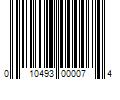 Barcode Image for UPC code 010493000074