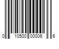 Barcode Image for UPC code 010500000066