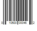 Barcode Image for UPC code 010500000462