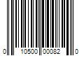 Barcode Image for UPC code 010500000820