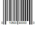 Barcode Image for UPC code 010500800000