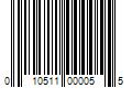 Barcode Image for UPC code 010511000055