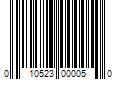 Barcode Image for UPC code 010523000050