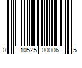 Barcode Image for UPC code 010525000065