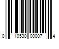 Barcode Image for UPC code 010530000074