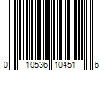 Barcode Image for UPC code 010536104516